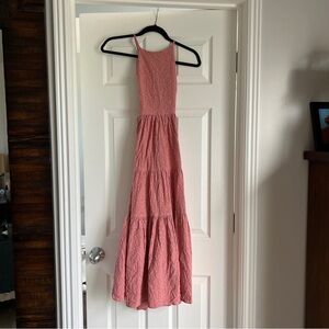 Christy Dawn Tiered Maxi Dress in Dusty Rose